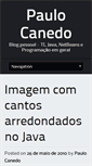 Mobile Screenshot of paulocanedo.com.br